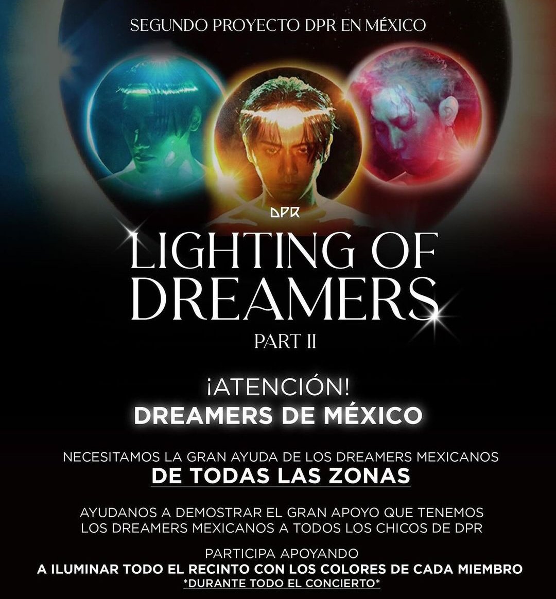 crispymonkey7's tweet photo. 📣 ¡DREAMERS!
Aquí los tres fan projects para el concierto de DPR (Sábado 12oct24 Palacio de los Deportes, Ciudad de México)
Parte 1 de 2
Cr. IG dpr.mexico
#DREAMERS #DPR #DPRIAN #DPRDREAM #DPRARTIC #DPRinMexico #DPRMexico https://t.co/GeG1jePOX2