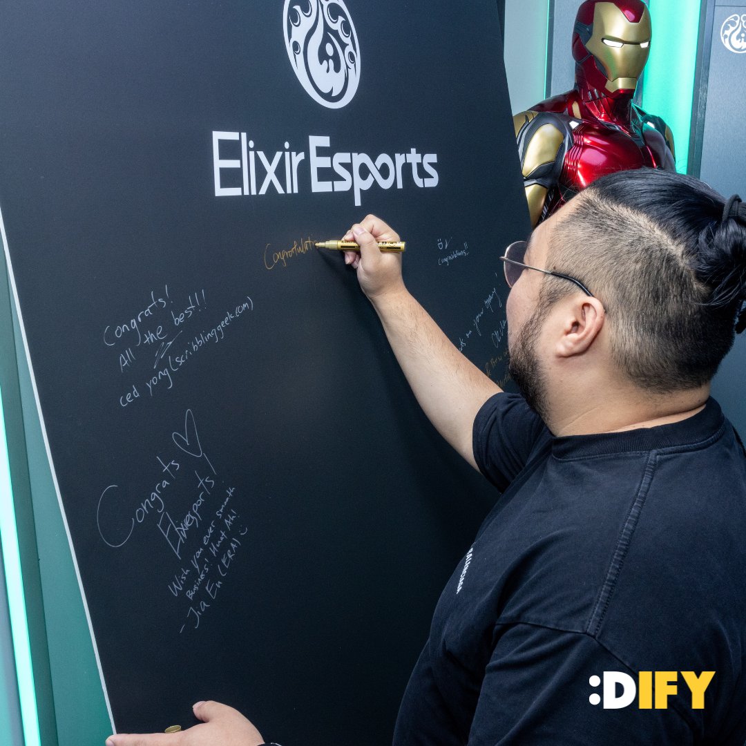 Congratulations to Elixir Esports on a fantastic Media Day at Elixir Esports Holland Village! 🎊

We’re proud to have been the official agency partner for this amazing event. A huge thank you to all the KOLs and media who came together to celebrate this milestone.

#DIFYSingapore