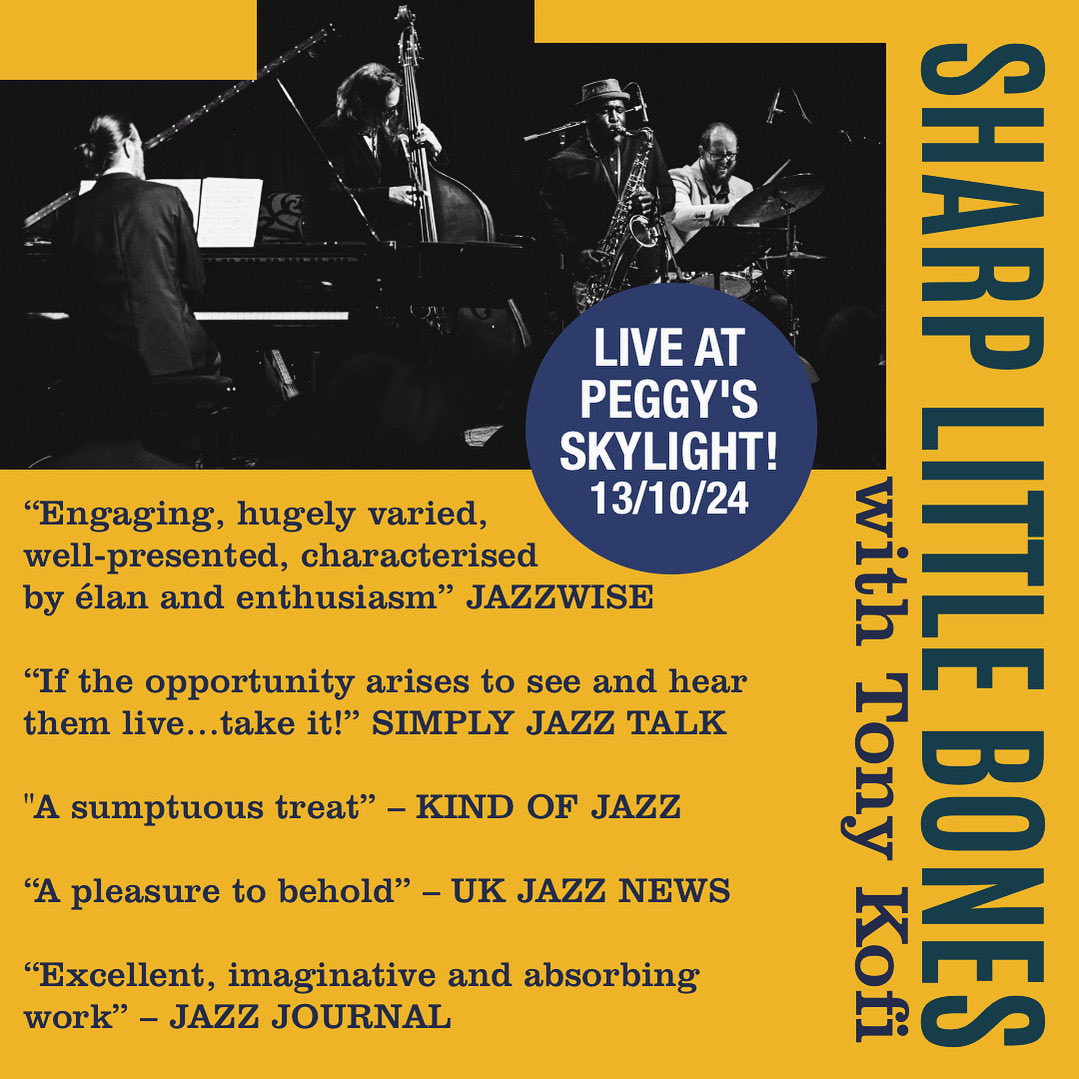 Simon Paterson (@angelsinthearch) on Twitter photo This Sunday, 2pm <a href="/peggysskylight/">Peggy's Skylight Jazz Club</a> with <a href="/UoNMusic/">Nottingham Uni Music #WeAreUoN</a> Hon Prof. and UK jazz royalty Tony Kofi - will be previewing material from the next LP🎷✨ This Sunday, 2pm <a href="/peggysskylight/">Peggy's Skylight Jazz Club</a> with <a href="/UoNMusic/">Nottingham Uni Music #WeAreUoN</a> Hon Prof. and UK jazz royalty Tony Kofi - will be previewing material from the next LP🎷✨