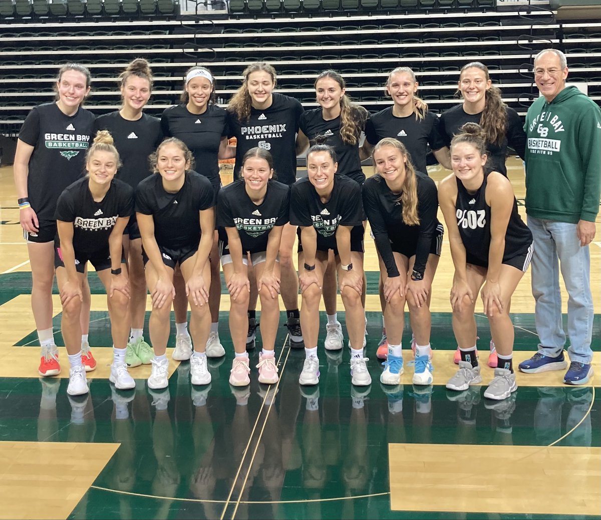 Michael Alexander (@uwgbchancellor) on Twitter photo Awesome to get a few minutes to watch some basketball today. Look out for this group when the <a href="/gbphoenixwbb/">Green Bay Women’s Basketball</a> season arrives soon. Always a thrill to watch them play and represent <a href="/uwgb/">UW-Green Bay</a>. Get your tickets now. Go, Phoenix!
ticketstar.evenue.net/events/GBWB Awesome to get a few minutes to watch some basketball today. Look out for this group when the <a href="/gbphoenixwbb/">Green Bay Women’s Basketball</a> season arrives soon. Always a thrill to watch them play and represent <a href="/uwgb/">UW-Green Bay</a>. Get your tickets now. Go, Phoenix!
ticketstar.evenue.net/events/GBWB