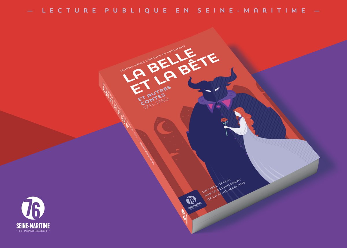 #COLLEGE 📗 Après l’Aiguille Creuse et Le serpent de mer, les collégiens vont découvrir La belle et la bête de Jeanne-Marie Leprince de Beaumont.

Pour la 3e année consécutive, tous les collégiens de la Seine-Maritime recevront un livre avant les vacances de fin de d’année.