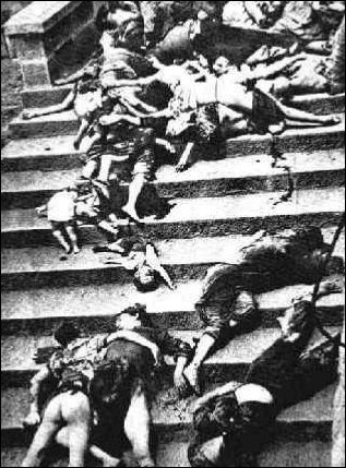 The atomic bombings  killed between 150,000 and 246,000 people in Hiroshima and Nagasaki;  between 200,000- 300,000 were killed by Japan in  Rape of Nanking according to The International Military Tribunal for the Far East or the Nanking War Crimes Tribunal.