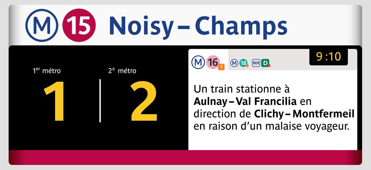 FRANCILIENS 12 🚇 tweet media