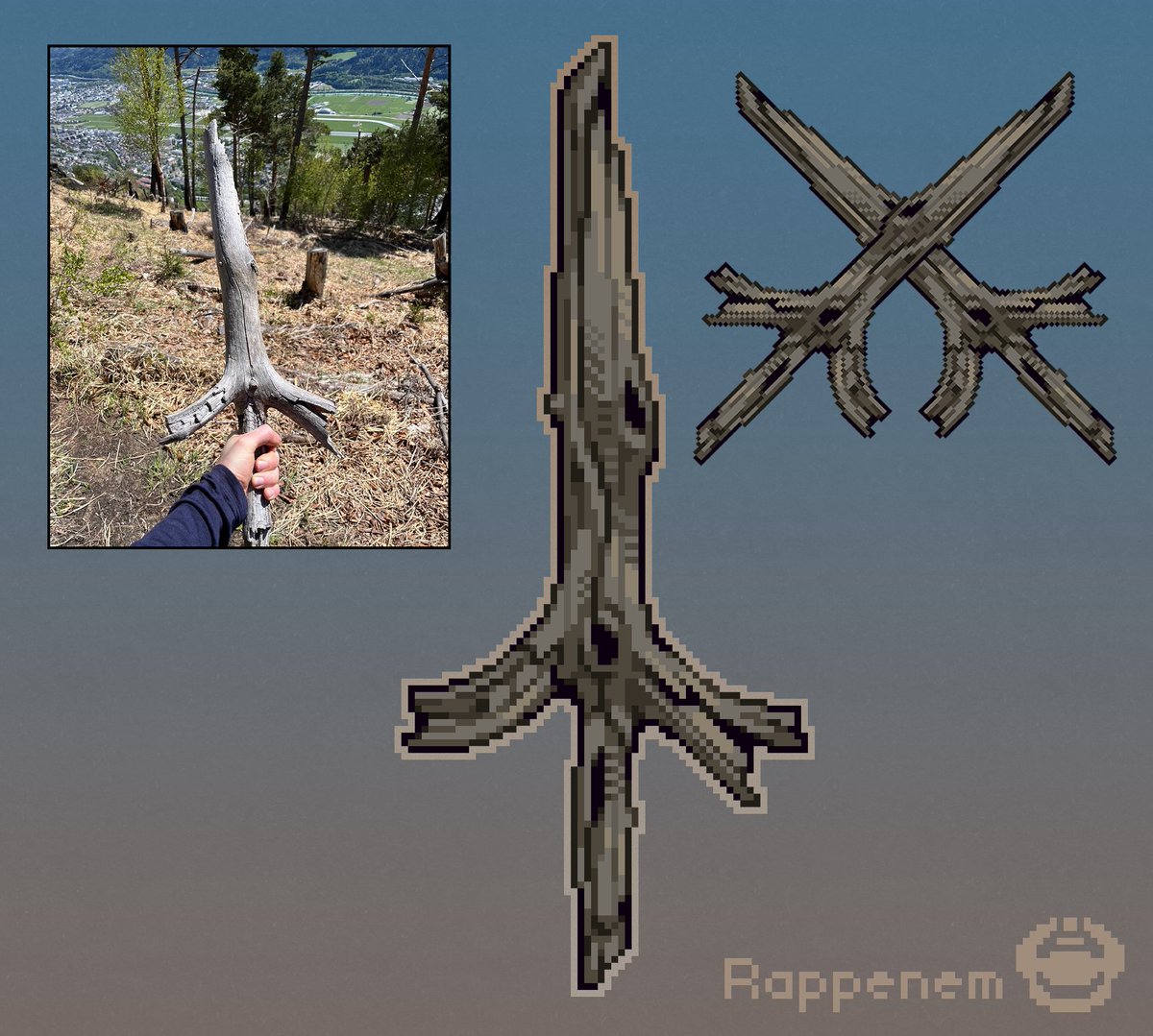 Rappenem's tweet photo. Check out this sword! https://t.co/LRXcRYd5mN