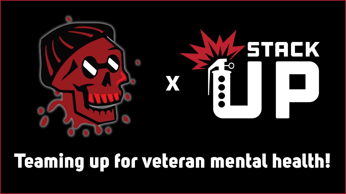 Crawler's tweet photo. I'm so excited to announce this!
I'm teaming up with @StackUpDotOrg!
I met this foundation 9 years ago when I was with #ElevateGG and I'm back to being partners with them as a Streamer!
Thank you so much for this, I'm excited to help fellow vets and raise money! https://t.co/hN0nxfNcbL