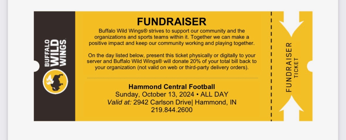 Eat at BW3s on Sunday!