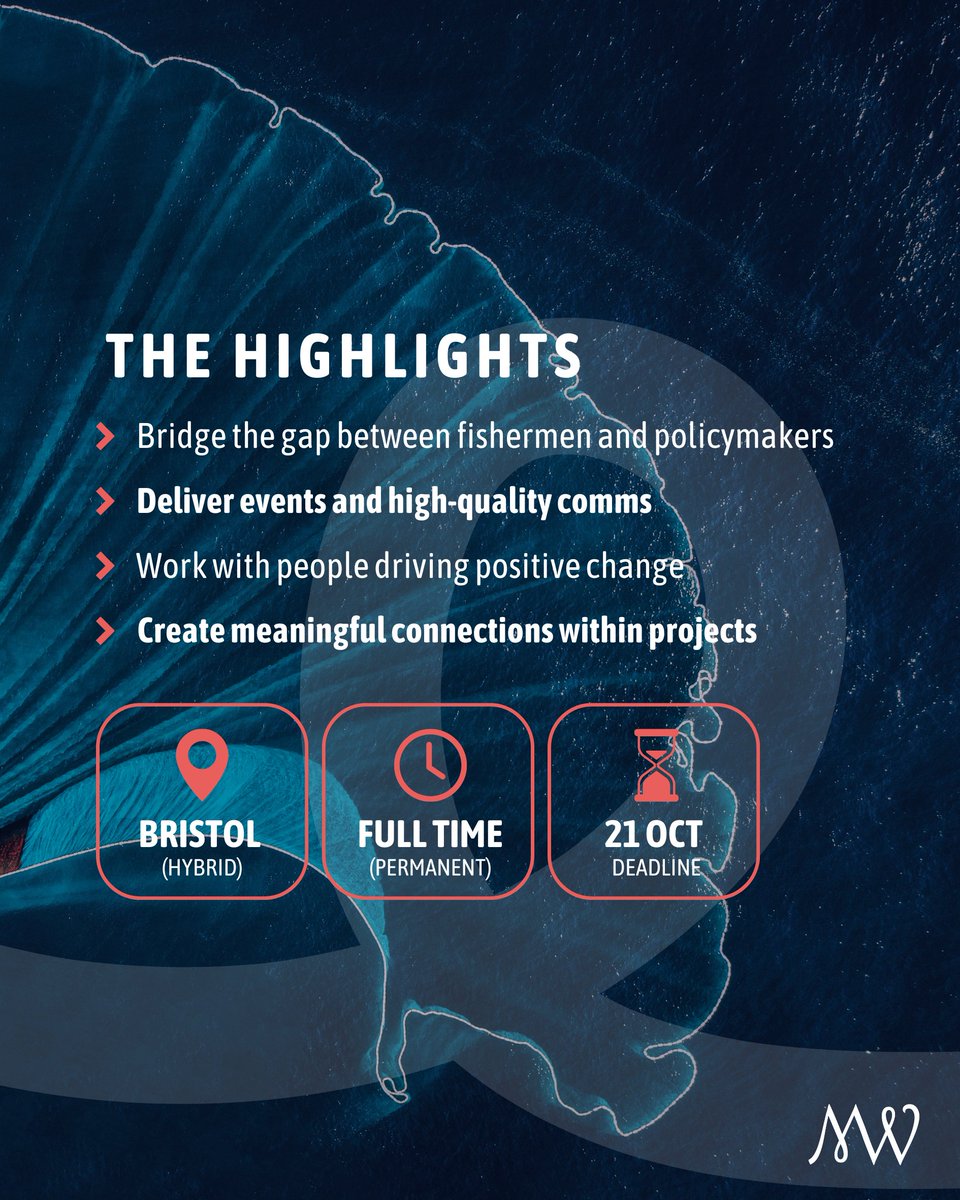 Looking for a role in purposefully driven communications? Yes? Want to drive exciting and positive change in the marine industry from our fun-fuelled, plant-filled Bristol office? Yes again? Apply here 👉  mindfullywired.org/now-recruiting…