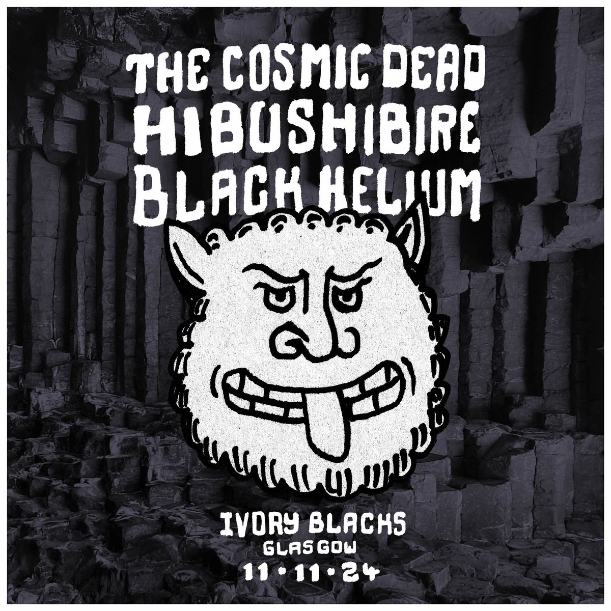 ✨🪐GLASGOW LIVE AKTION🪐✨

Get ready to hit heights unknown with this monstrous triple bill only happening in Glasgow, Ivory Blacks on the 11th of November.

<a href="/hibushibire/">HIBUSHIBIRE 秘部痺れ</a> and Black Helium albums out now on <a href="/riotseasonrecs/">𝖗𝖎𝖔𝖙 𝖘𝖊𝖆𝖘𝖔𝖓 𝖗𝖊𝖈𝖔𝖗𝖉𝖘</a> 

Tickets: tickets-scotland.com/events.html?ev…