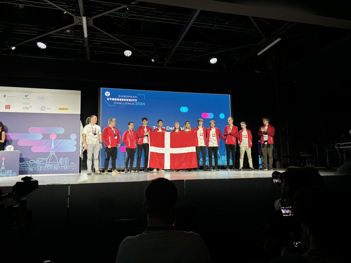 4th position: Denmark 🇩🇰! 

#ECSC2024