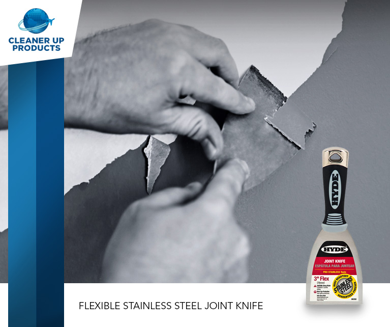 CleanerUpProds's tweet image. Shop Low Cost 3" Hyde 06358 Pro-Stainless Flexible Stainless Steel Joint Knife w/ Hammer Head End

👉Avail this product:  cleanerupproducts.com/3-hyde-06358-p…

To learn more, contact us today.
☎️800-859-1915
📧customerservice@cleanerupproducts.com

#StainlessSteelKnife #FlexibleJointKnife