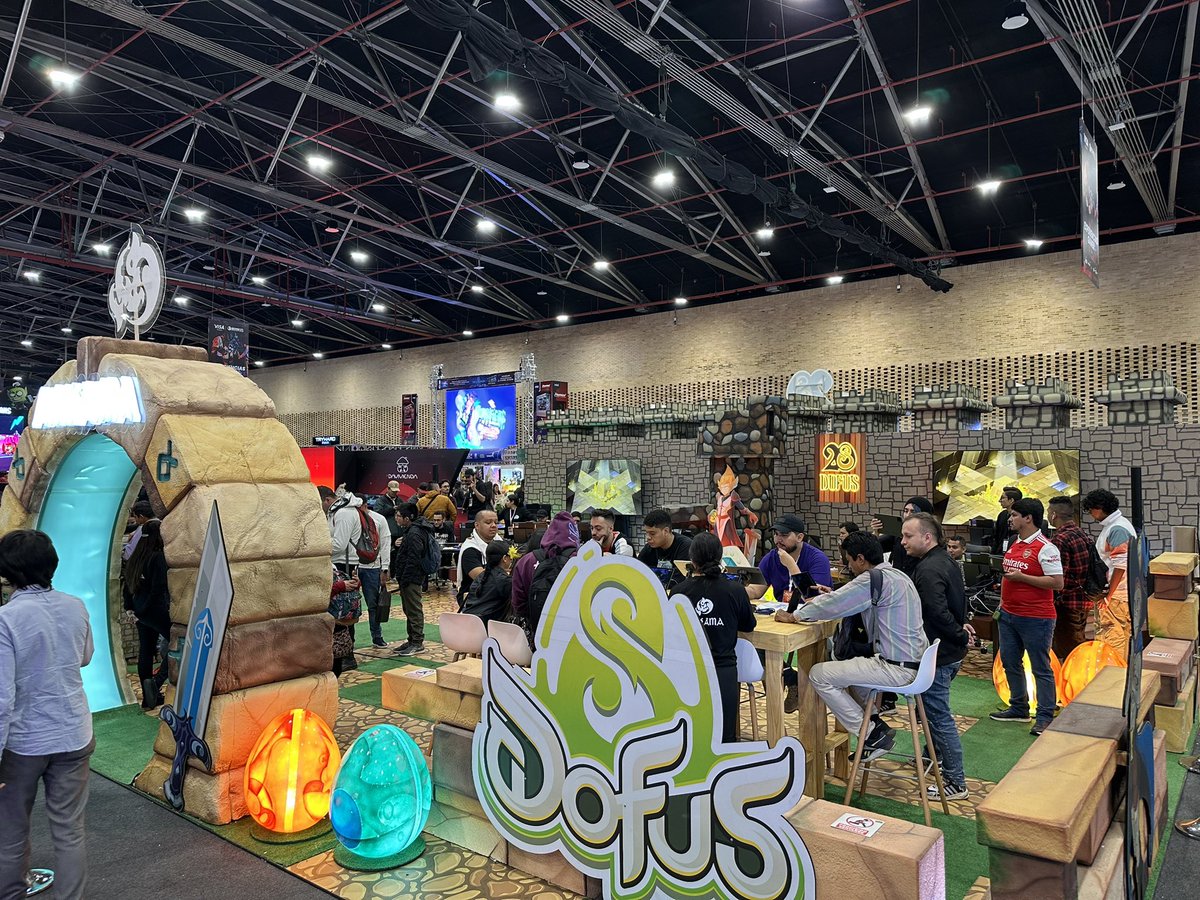 ES_DOFUS's tweet image. Segundo día de #AnkamaEnSofa #DOFUSTouch #DOFUS 👀
Ven a disfrutar SOFA 2024 con nosotros✨