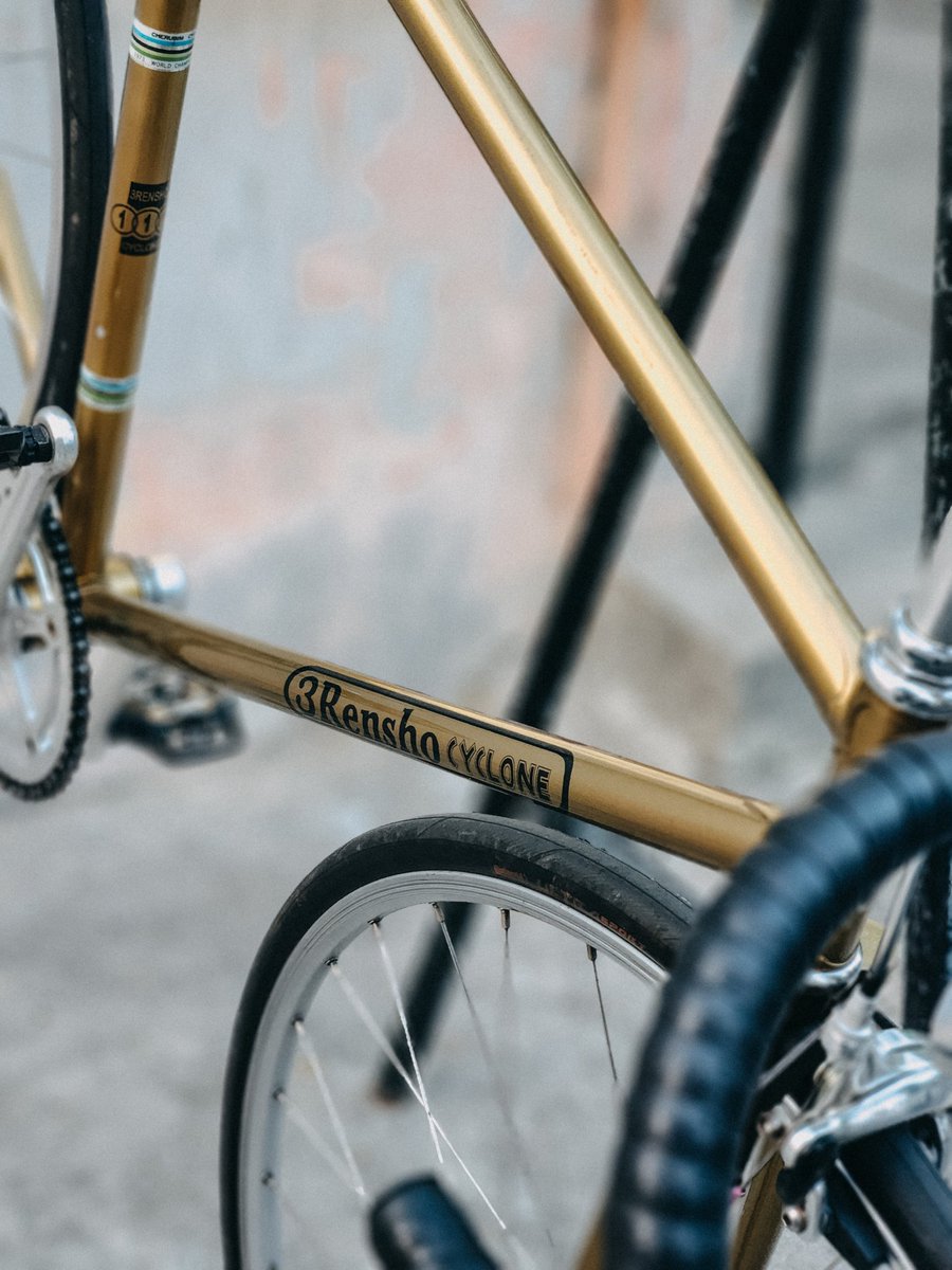 TOBABER's tweet image. #FNFJB #WTS Super Rare, 3Rensho Cyclone size 51.5.

Full bike - frame set, nego DM. Detail alt.