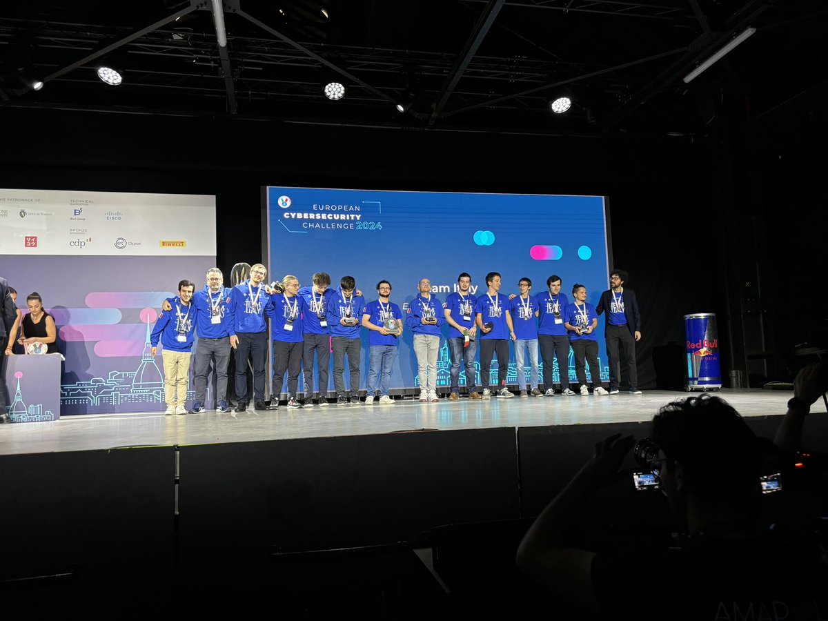 🥈 ITALY 🇮🇹 ! 

#ECSC2024