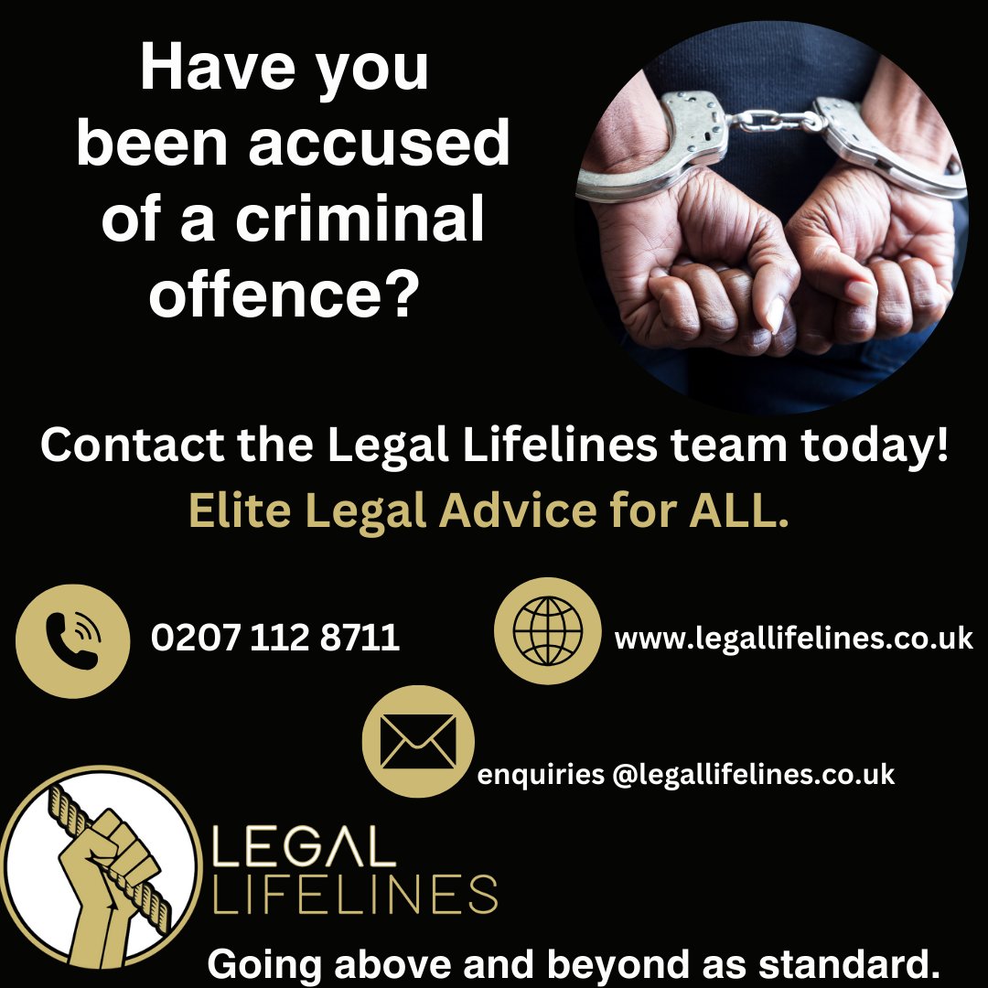 If you have been accused of a crime and would like a highly motivated and effective team, contact us today.
#crime #unity #community #justice