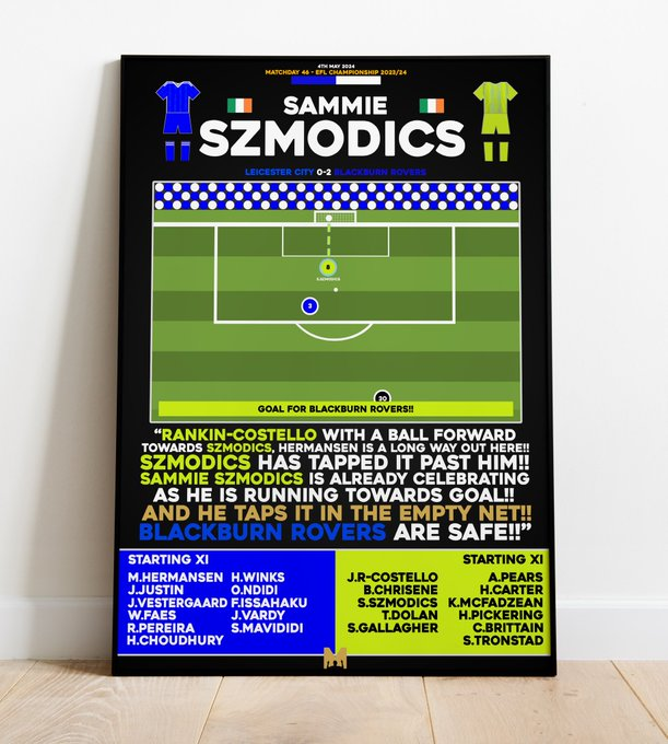 LatestRovers's tweet photo. 🚨 COMPETITION GIVEAWAY 🚨  

We’ve teamed up with @MezzalaDesigns to giveaway a Framed Print of any Iconic Rovers Print In Our History!🔵🏆  

To enter, all you need to do is:  
🔄 RT this post 
🤝 Follow @LatestRovers &amp; @MezzalaDesigns 
🏷️Tag a Friend  

#Rovers https://t.co/DJSpg3r9U5