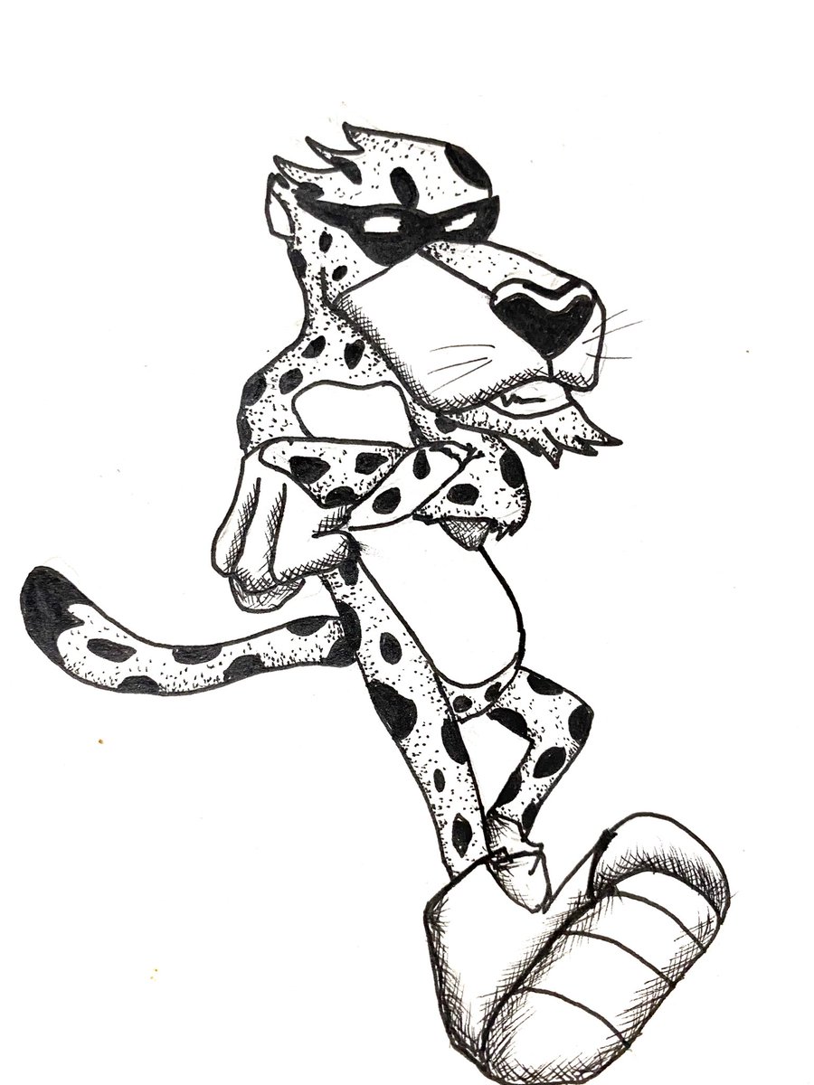 jrjno97's tweet photo. It aint easy being cheesy 
.
#inktober #inktober2024 #inktoberday11 #inkdrawing #snacks #snack #sabritas #chestercheetah #chesterchetos #chettos #chestercheetos #chettah https://t.co/3PKDFxPGWc