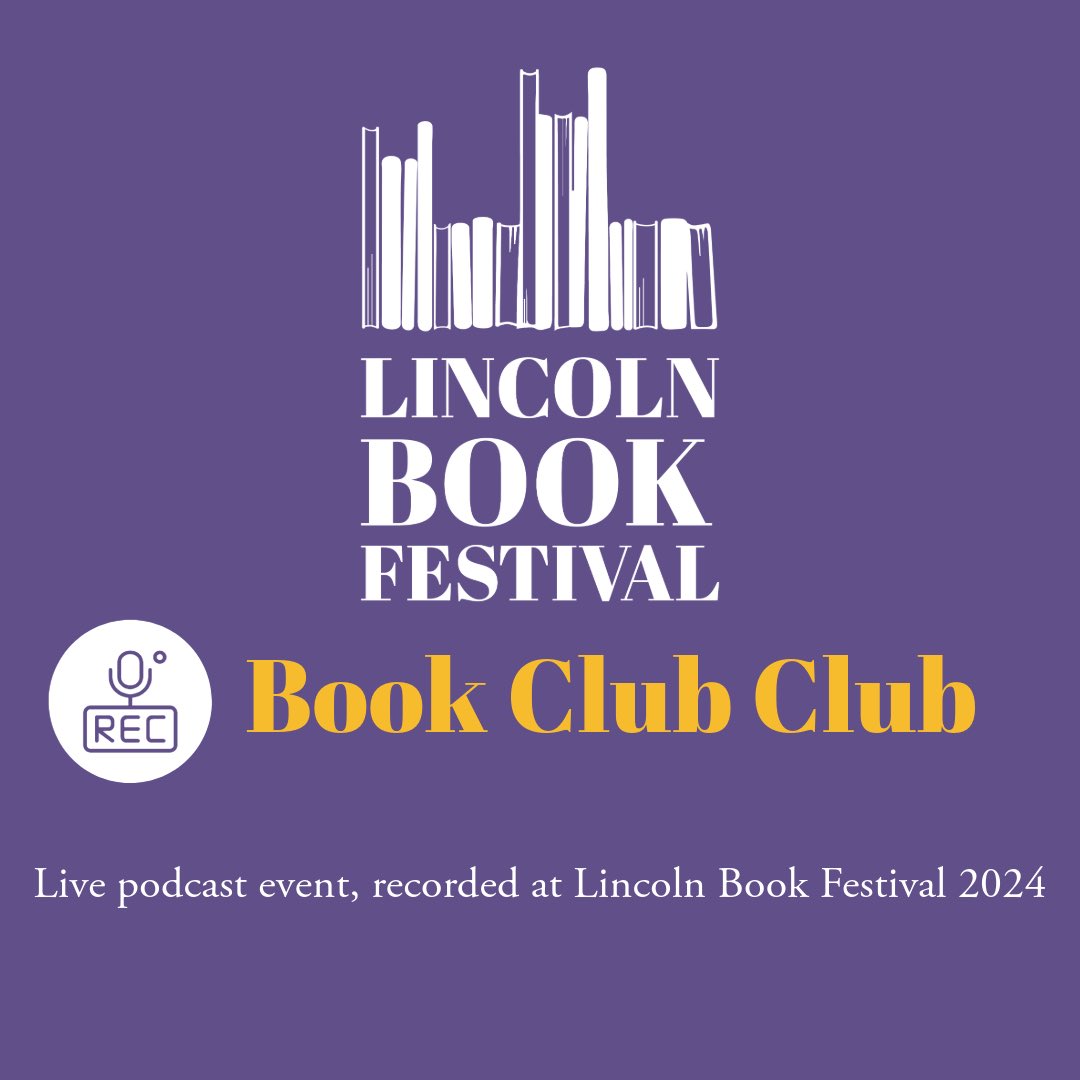 LincBookFest's tweet photo. The first rule of Book Club Club is… 📚
Listen back to our first Lincoln Book Festival book club podcast event, recorded live @LincsArtsCentre at September’s festival. Join @TimRideout1, Amy and audience members for an hour of indulgent book talk. 🎧

https://t.co/Q8pmbLUNz8 https://t.co/aRS1AxfDoI