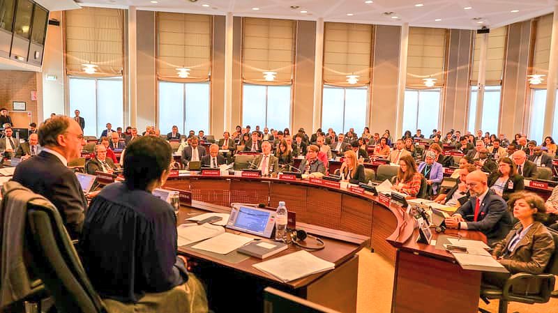 h_constant's tweet image. Culminó hoy la 107° sesión del Consejo Ejecutivo de @OPCW, donde reafirmamos compromiso de Venezuela por el desarme químico global y denunciamos ilegales MCU que impiden nuestra propia seguridad en la materia. Resulta necesario mantener estos principios cuando, por ejemplo,…