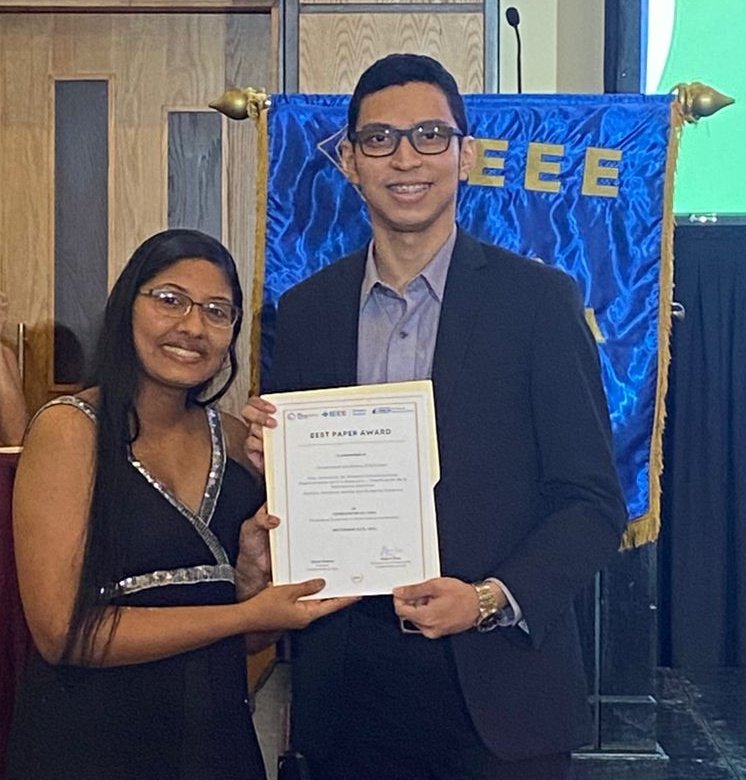 Premio "Best Paper ", en el CONESCAPAN Panamá 2024.
"Aplicación de Modelos Convolucionales Pre-entrenados para la Detección y Clasificación de la Retinopatía Diabética"
Autores: Fernando Bonilla y Guillermo Calderón
Universidad de Don Bosco, El Salvador.