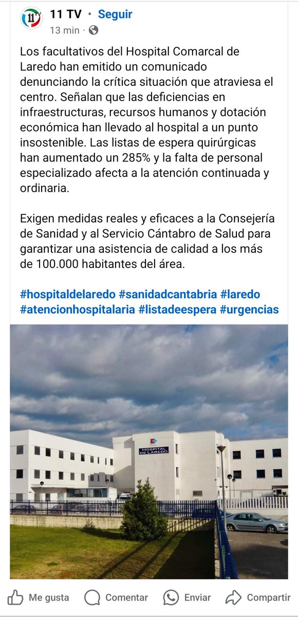 <a href="/11TvCantabria/">11 TV</a>
#sanidadcantabria