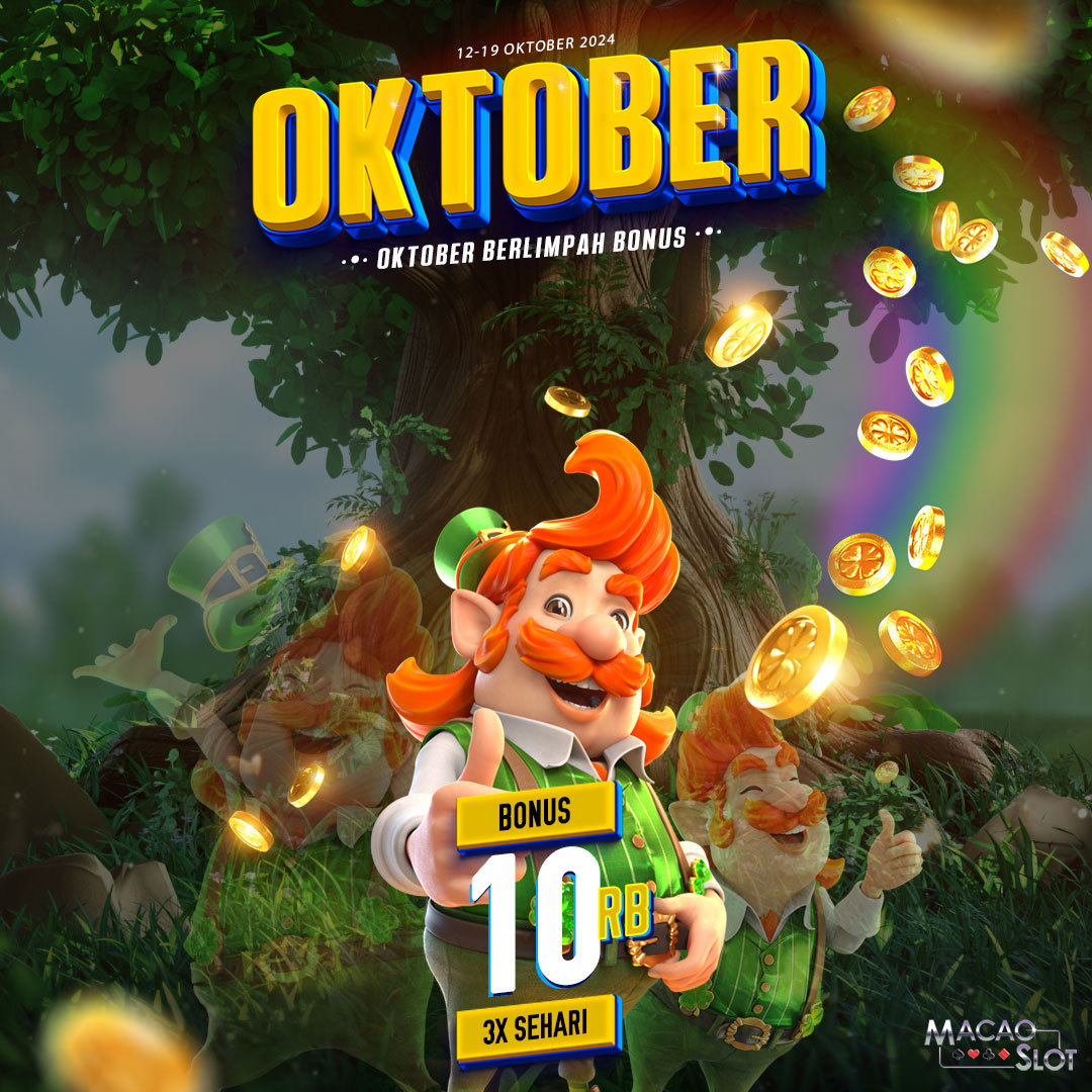 OKTOBER - OKTOBR BERLIMPAH PROMO
🔥Min depo 25rb
🔥maksimal bonus 10 RB
🔥WO  15x
🔥KLAIM 3x SEHARI
🔥Periode Promo :12-19 Oktober 2024

Thanks you ci and team (pray)
