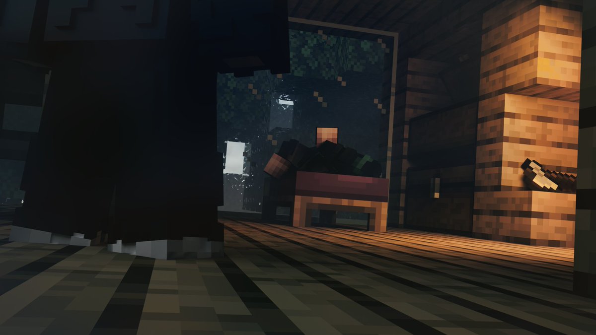 fyoncle's tweet image. Who is the real psychopath you think...? Herobrine or my friend...? Or are they...