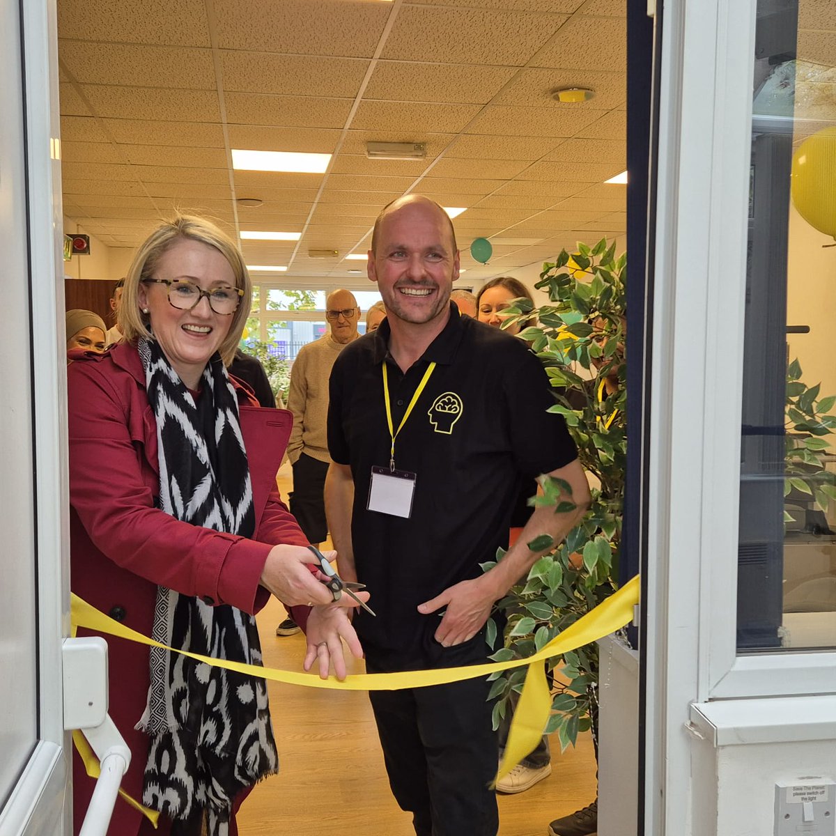 I was pleased to be invited to @BasicCharity's open day and to cut the ribbon on their newly refurbished assisted gym, which is available to all people with disabilities. (1/3)