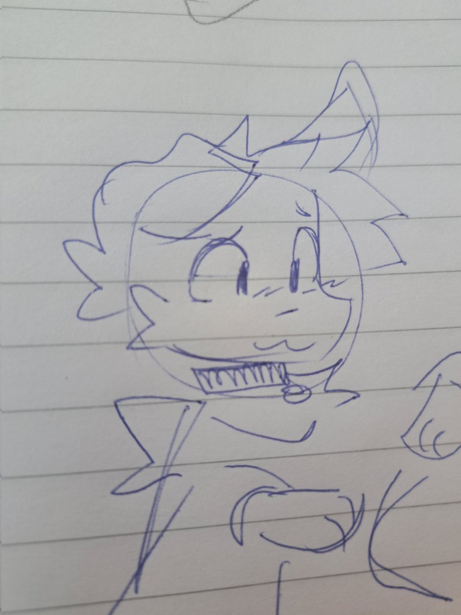 skipperatio's tweet image. Hi chat do you like this self portrait I worked really hard on it