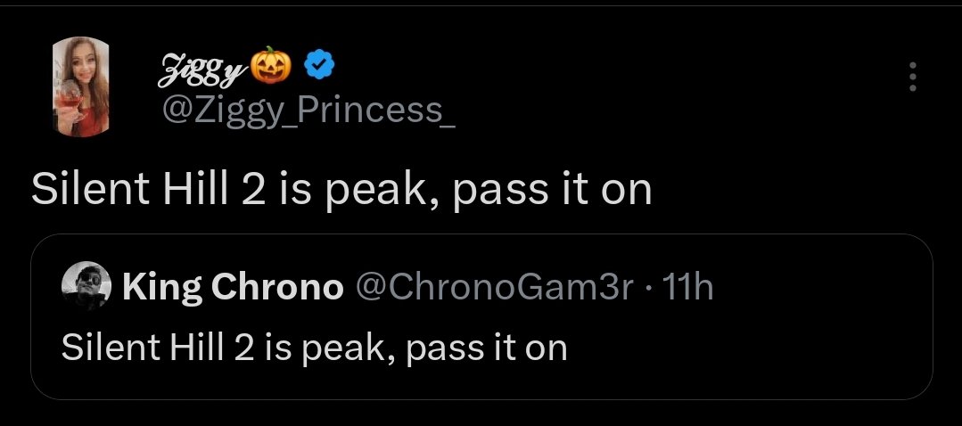 Silent Hill 2 is peak, pass it on