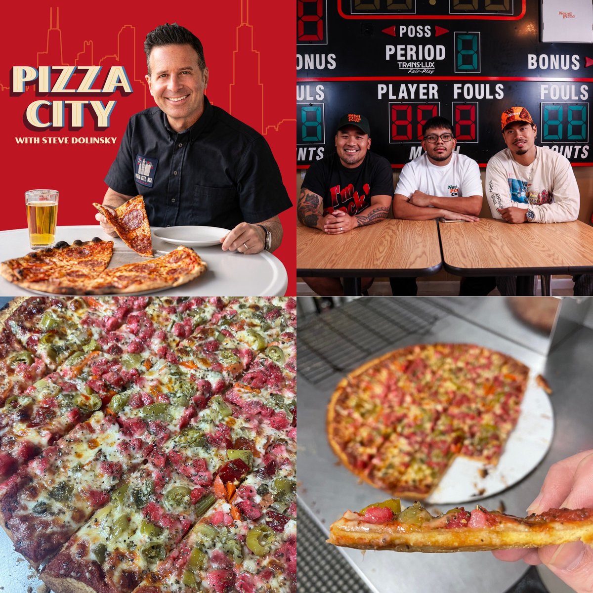 The trio running Novel Pizza Cafe in Pilsen is bringing their Filipino &amp; Mexican heritage to the table. podcasts.apple.com/us/podcast/piz…