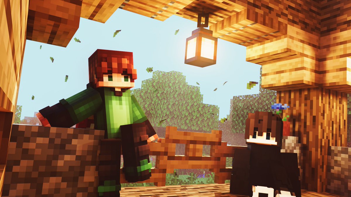 fyoncle's tweet image. Made another three renders of our survival world with my friend, absolutely fun to work on these!
