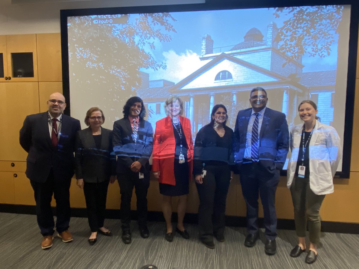 NEJM CPC (@nejmcpc) on Twitter photo Pleased to host @nejmcpc at <a href="/MGHSurgery/">Mass General Surgery</a> Wilkins Visiting Professorship, with thoracic surgeon <a href="/TomVargheseJr/">Tom Varghese Jr. MD, MS, MBA, FACS, MAMSE 🇺🇸</a>
Interesting concurrence of
🤔 protean systemic symptoms
🩻 imaging abnormalities
💗 ? heart failure syndrome
Stay tuned for future Case Record w surgical perspectives Pleased to host @nejmcpc at <a href="/MGHSurgery/">Mass General Surgery</a> Wilkins Visiting Professorship, with thoracic surgeon <a href="/TomVargheseJr/">Tom Varghese Jr. MD, MS, MBA, FACS, MAMSE 🇺🇸</a>
Interesting concurrence of
🤔 protean systemic symptoms
🩻 imaging abnormalities
💗 ? heart failure syndrome
Stay tuned for future Case Record w surgical perspectives