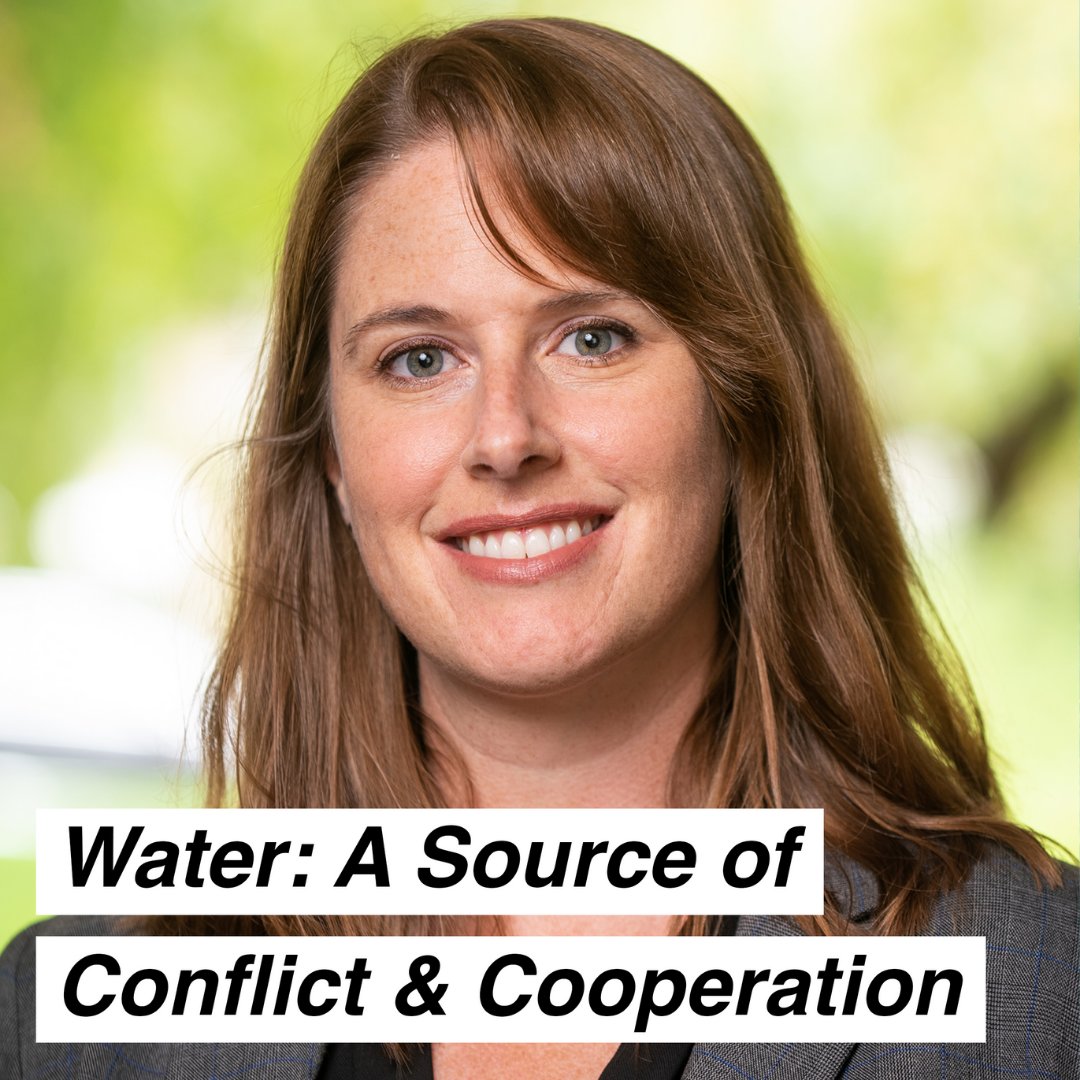 "Within the public media, rhetoric persists that the next war is going to be over water, but we know from our interstate conflict and cooperation events data  that that's not true," Professor <a href="/intnlwaters/">Melissa McCracken</a> recently told <a href="/FletcherSchool/">The Fletcher School</a>. 
fletcher.tufts.edu/news-events/ne…