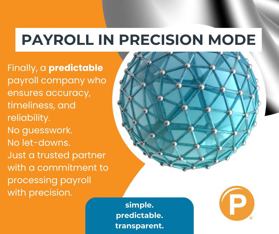 Payentry's tweet photo. Accuracy, timeliness, and reliability are our top priorities. As your trusted payroll partner, we are committed to processing your payroll with precision and professionalism. Our payroll pros have an unwavering dedication to every detail. #PayrollPrecision #TrustedPartner https://t.co/Zuu0Kre6GP
