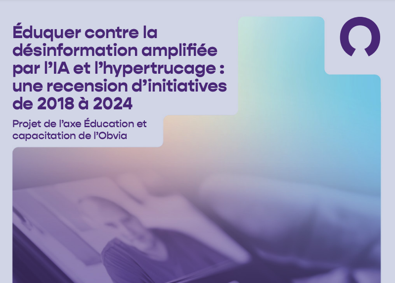 alexchenette's tweet photo. IA &amp; DÉSINFORMATION | « Cette recension a permis de dénombrer 58 initiatives permettant d’éduquer contre la désinformation par l’IA de 2018 à 2024. » @ObservatoireIA 👉https://t.co/SuY9e8SDYW https://t.co/EwZefpoc8b