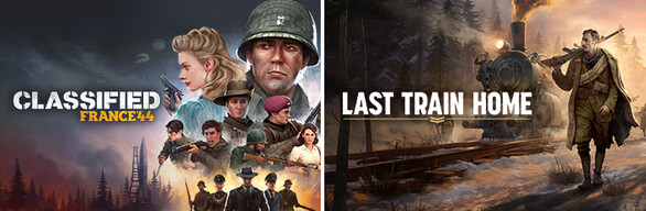 We are proud to announce a new bundle on Steam! 🚂

Dive into the history of the world wars with #LastTrainHome and Classified: France '44 by <a href="/AbsGamesLtd/">Absolutely Games</a>, now available at a great discount.