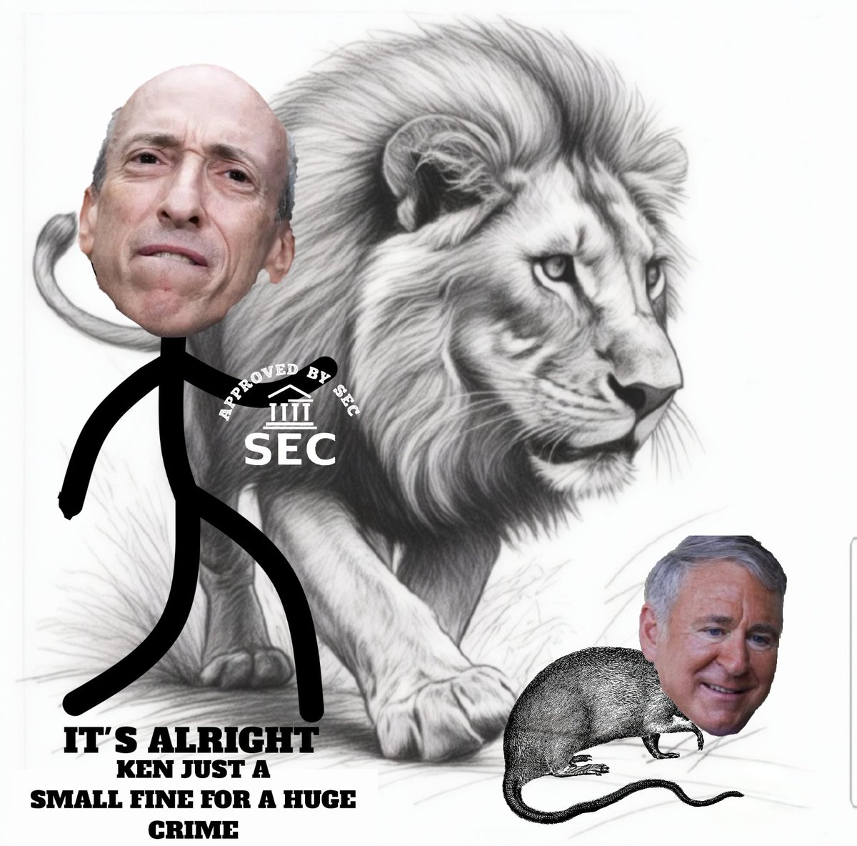 Well the CAT exposed the RAT but as always 
Small fines for huge crimes.
If the punishment doesn't fit the crime it's an incentive.
What a joke system run and regulated by 🤡🤡
#KenGriffin <a href="/citsecurities/">Citadel Securities</a>