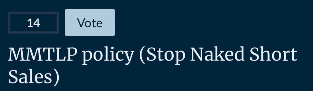 XsyLocke's tweet photo. The post is being shadowbanned, this is an URGENT POST WE NEED TO VOTE ON‼️
‼️It is one vote🚨JUST LIKE A POLL🚨CLICK THE LINK🚨Login with google account🚨Tap vote🚨That’s it‼️
Here is the link if the post is unavailable
$MMTLP #MMTLP #MMTLPARMY
https://t.co/gfhvEBvQo4 https://t.co/SkhZZVJhxk