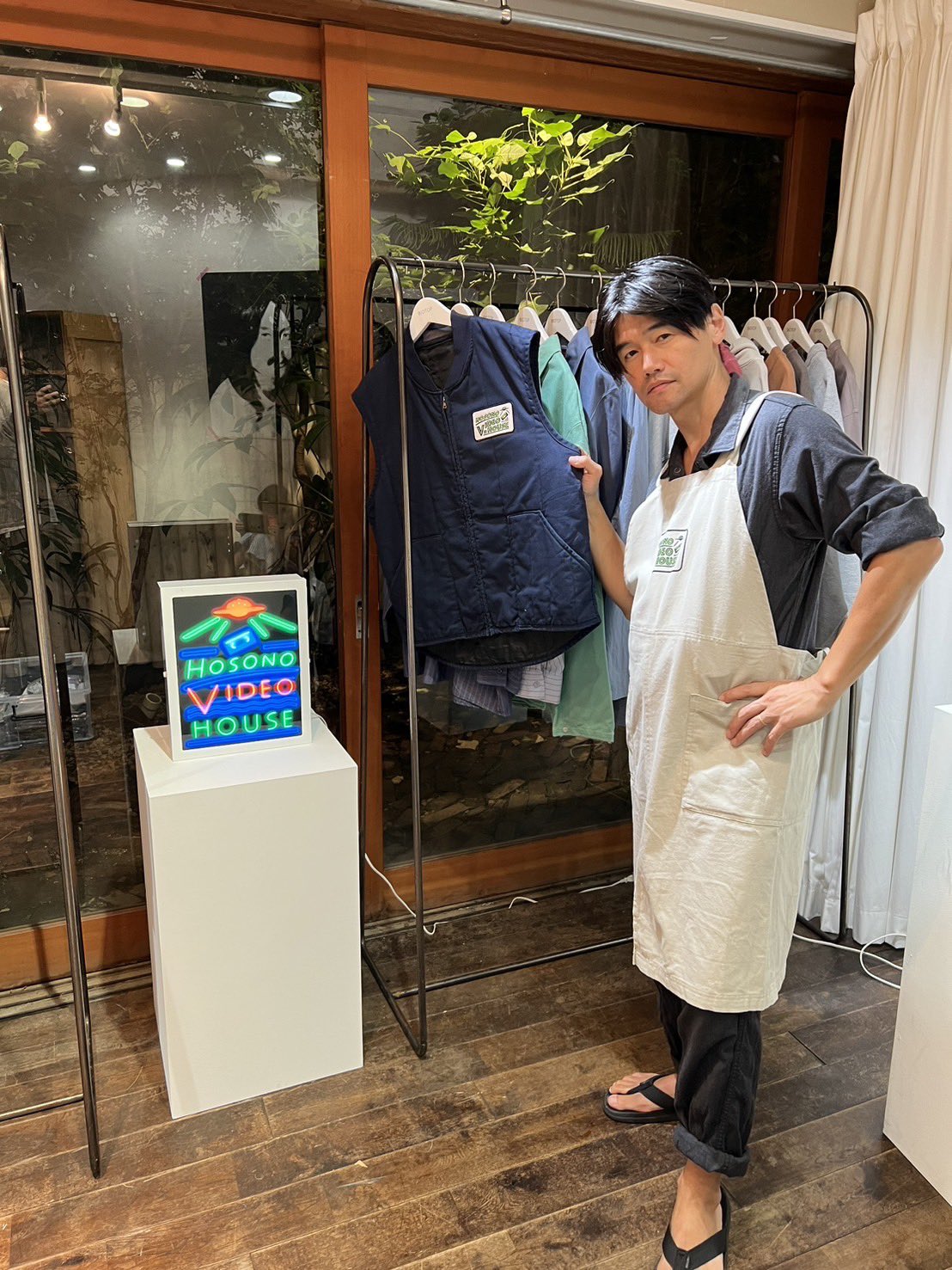 細野晴臣 POP UP 限定Tシャツ Lサイズ Bon Voyage プリント 細野晴臣「Daisy Holiday!」、ロバート・ハリス「Otona no Radio