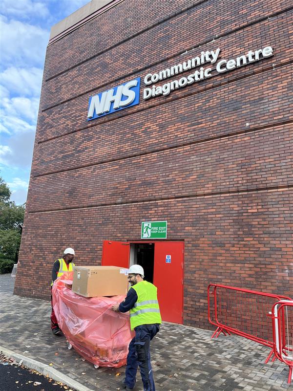 Gateshead Health NHS Foundation Trust (@gateshead_nhs) on Twitter photo 🚨 Last week, we installed the brand new CT scanner at the Community Diagnostic Centre in the Metrocentre, bringing us one step closer to our opening! 🎉
The Centre is a joint project between us and <a href="/NewcastleHosps/">Newcastle Hospitals</a> Stay tuned for more updates! <a href="/_Metrocentre/">Metrocentre</a> 🚨 Last week, we installed the brand new CT scanner at the Community Diagnostic Centre in the Metrocentre, bringing us one step closer to our opening! 🎉
The Centre is a joint project between us and <a href="/NewcastleHosps/">Newcastle Hospitals</a> Stay tuned for more updates! <a href="/_Metrocentre/">Metrocentre</a>