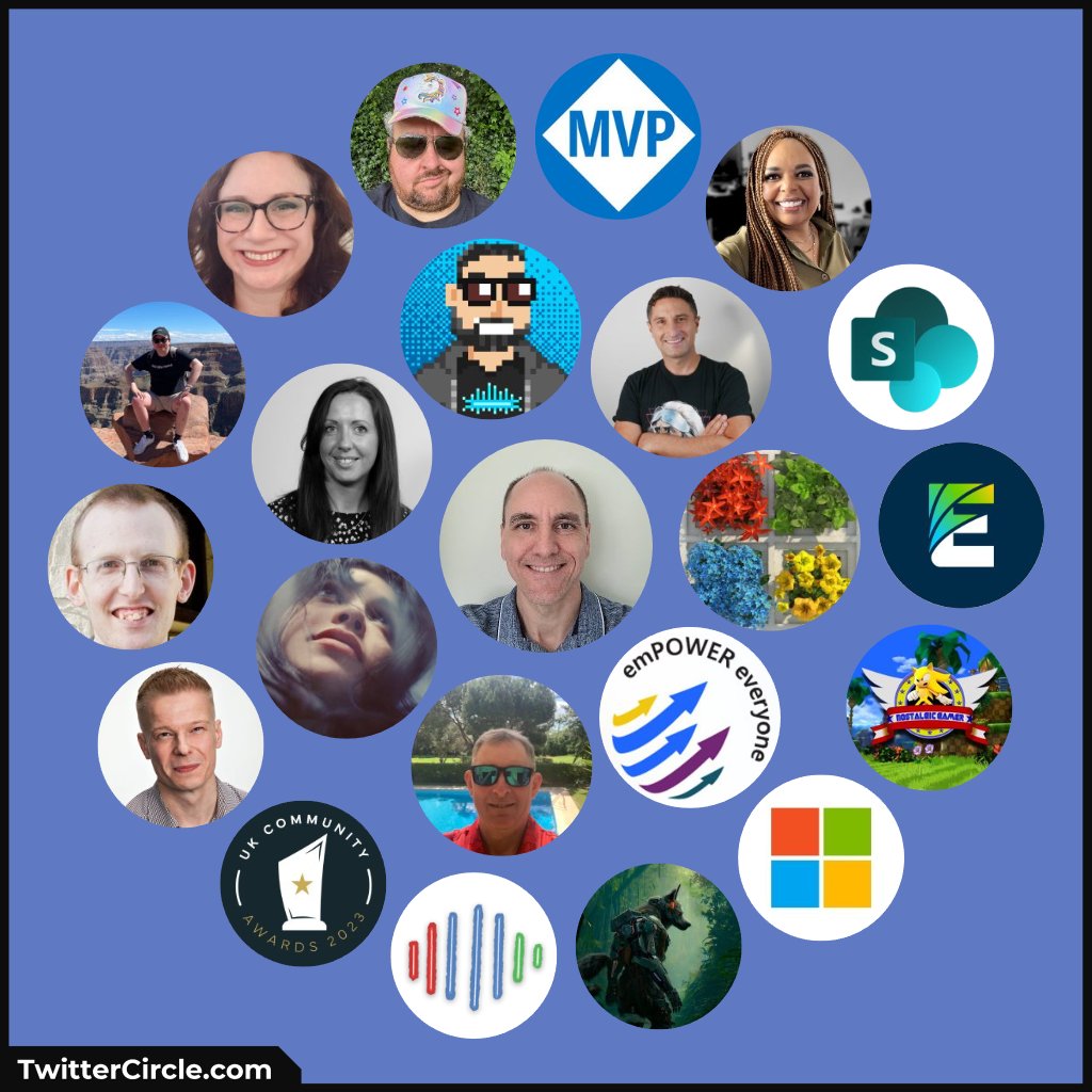 Keith Atherton | Microsoft MVP | MCT | Architect (@mrkeithatherton) on Twitter photo Happy Friday! Follow these awesome folks & have a great weekend when it arrives 👇
Circle 1
1. <a href="/powerplatconf/">Power Platform Community Conference</a>
2. <a href="/gregor_suttie/">Gregor Suttie | T-Shaped Azure Architect ™</a>
3. <a href="/gunsnrosesgirl3/">Science girl</a>
4. @sarah_shortlist
5. <a href="/jonnychipz/">John Lunn ☁️🏴 @jonnychipz</a>
6. <a href="/crmbizcoach/">Franco Musso #UkranianLivesMatter</a>
7. <a href="/Microsoft/">Microsoft</a>
Circle 2
8. <a href="/OnAirInTheCloud/">OnAirInTheCloud</a>
9. <a href="/UKCommAwards/">The Microsoft Community UK Recognition Awards</a>
10. <a href="/vesajuvonen/">Vesa Juvonen</a> Happy Friday! Follow these awesome folks & have a great weekend when it arrives 👇
Circle 1
1. <a href="/powerplatconf/">Power Platform Community Conference</a>
2. <a href="/gregor_suttie/">Gregor Suttie | T-Shaped Azure Architect ™</a>
3. <a href="/gunsnrosesgirl3/">Science girl</a>
4. @sarah_shortlist
5. <a href="/jonnychipz/">John Lunn ☁️🏴 @jonnychipz</a>
6. <a href="/crmbizcoach/">Franco Musso #UkranianLivesMatter</a>
7. <a href="/Microsoft/">Microsoft</a>
Circle 2
8. <a href="/OnAirInTheCloud/">OnAirInTheCloud</a>
9. <a href="/UKCommAwards/">The Microsoft Community UK Recognition Awards</a>
10. <a href="/vesajuvonen/">Vesa Juvonen</a>