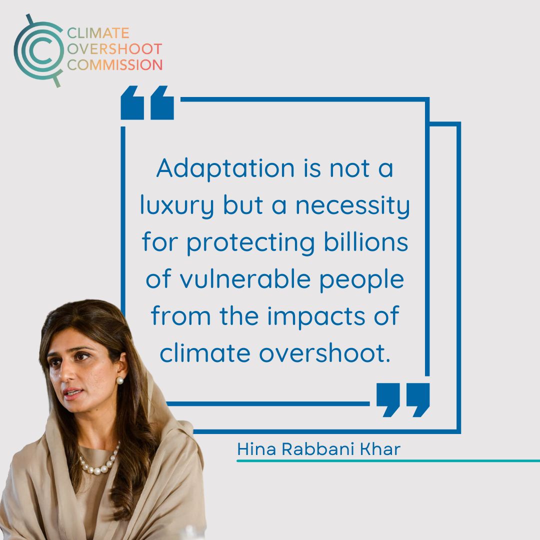 Read Commissioner Hina Rabbani Khar's Op-ed in <a href="/LeTemps/">Le Temps</a> on adapting to climate change, climate finance, food security &amp; forced migration. 

Read the Op-ed here: letemps.ch/opinions/debat…

<a href="/ParisPeaceForum/">Paris Peace Forum</a>