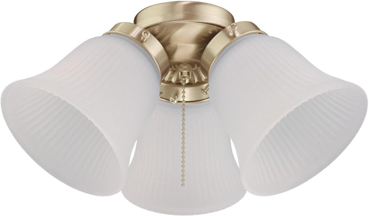 MyTrendShopper's tweet image. Westinghouse 7784500 Three-Light Led Cluster Ceiling Fan Light Kit, Polished Brass Finish with Frosted Ribbed Glass , Polished Brass amzn.to/4dHa8qo
#Westinghouse #CeilingFanLight #FanLightKit #LEDLighting #PolishedBrass