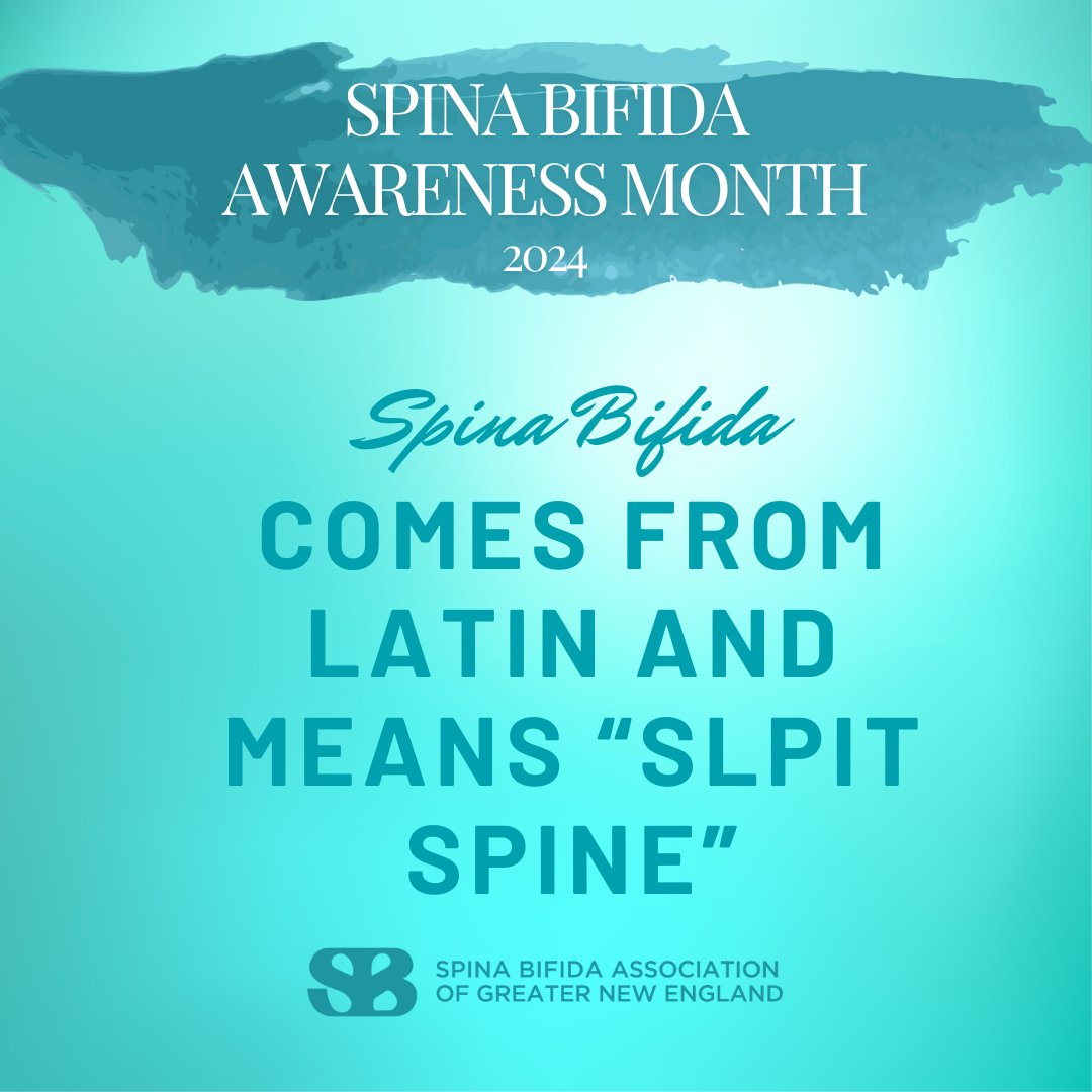 Know the facts! October is Spina Bifida Awareness Month
#SpinabifidaAwarenessMonth