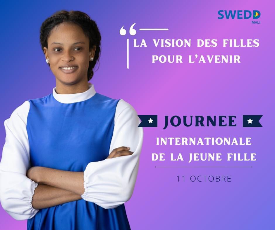 𝗚𝗜𝗥𝗟’𝗦 𝗗𝗔𝗬 

Pour un meilleur avenir et radieux pour tous, nous devons nous efforcer d'écouter, de comprendre et d'impliquer la vision des jeunes filles dans nos politiques et actions. Cela garantit leur épanouissement et favorise un monde plus égalitaire pour tous!