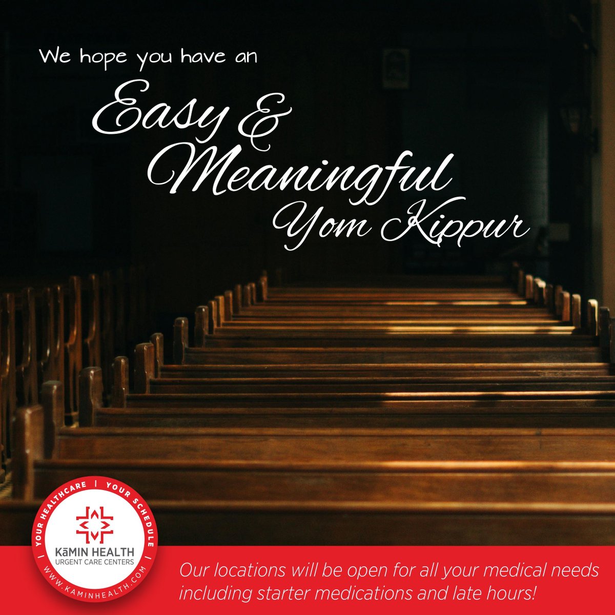 Have an easy and meaningful Yom Kippur!