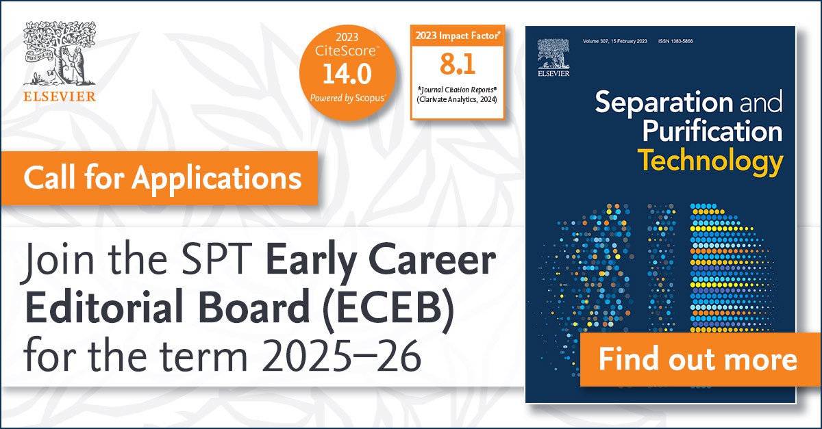 📢📢📢Call for Applications: SPT Early Career Editorial Board (ECEB) 2025-2026
📅📅 📅 The application process is open from 15 October 2024 until 30 November 2024.

To apply, please refer to the link below:
lnkd.in/dQCbKAfg