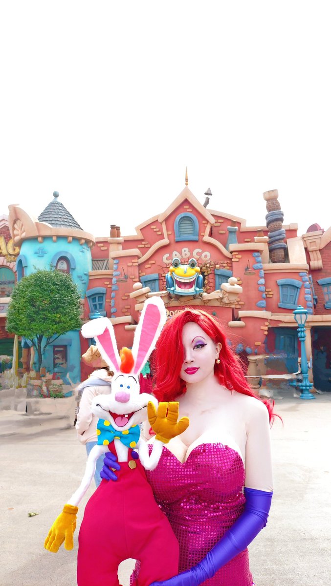 ジェシカラビット 仮装 ディズニー　ロジャーラビット フルセット ジェシカラビット 仮装 ディズニー ロジャーラビット フルセット