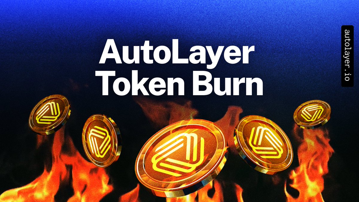 AutoLayer's tweet photo. $LAY3R’s launch marks the beginning for AutoLayer, and we’re hitting the ground running for what’s ahead.

As a show of appreciation for our loyal HODLERS, we are rolling out 'The Burning Cycle.' @AutoLayerFDN will burn up to 10% of our token supply through various initiatives with the intention of adding even more value to our community.

Here’s what you need to know: