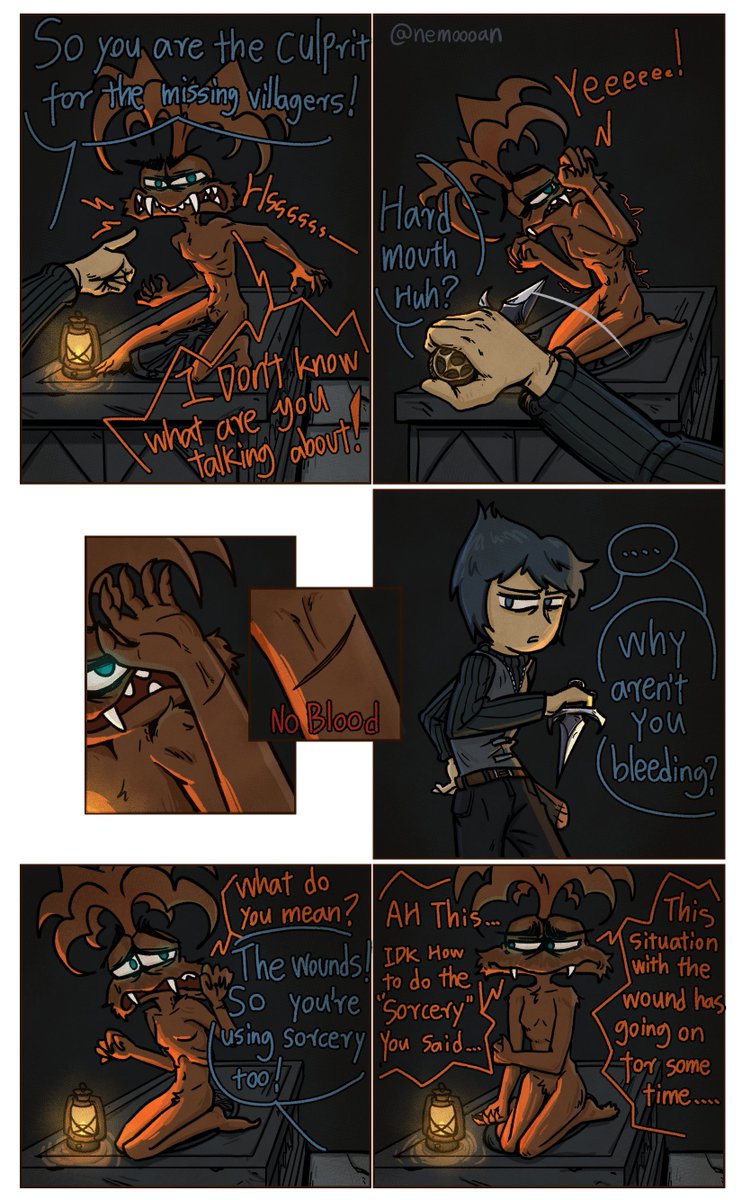 nemoooan's tweet photo. Updated 4 pages! Hope you guys likes it!  (8/12)
 I really don't know how to put a lot of text in a better way.... (it looks awful 
 #InsideOut2fanart #insideout2 #joyxiety #IO2vampireAU https://t.co/UaB7Y2YRaI